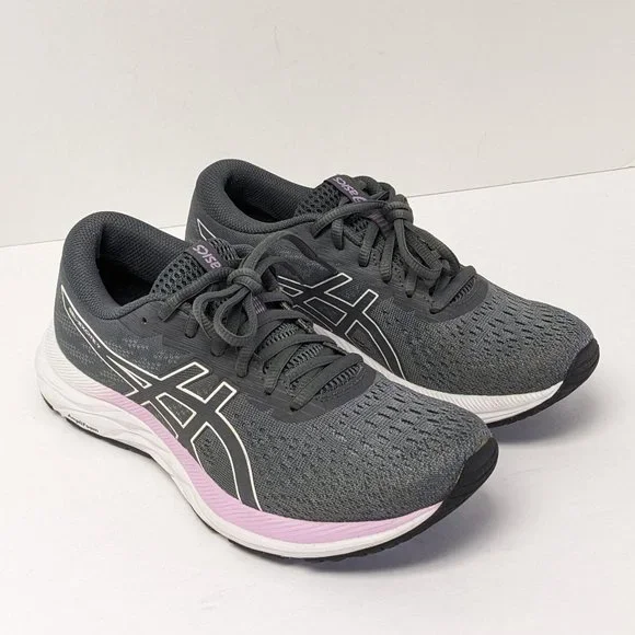 Asics Shoes Asics Gelexcite Running Shoes Grey Womens 75 M